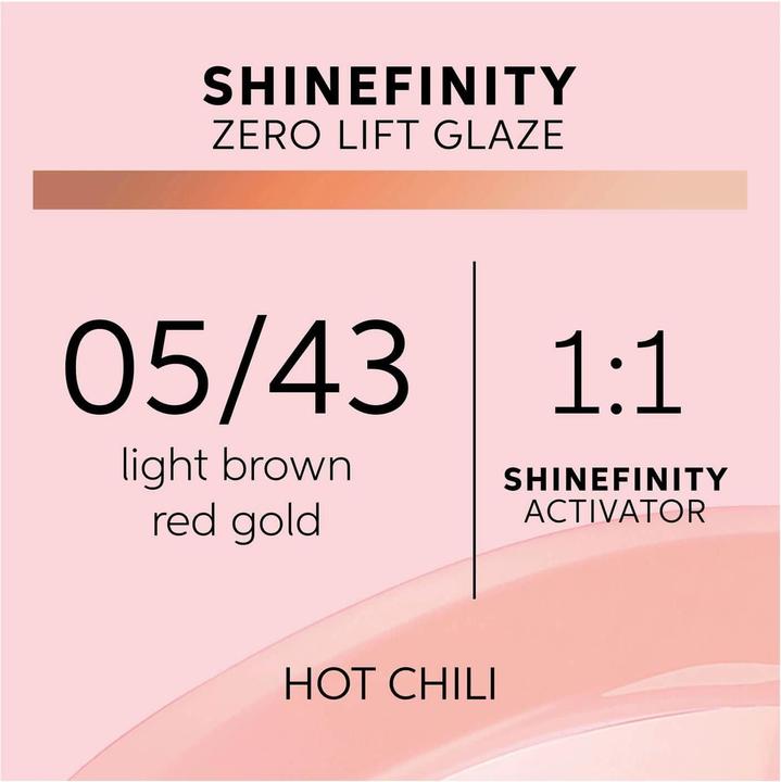Produktbild Wella Shinefinity (05/43 - Hot Chili)