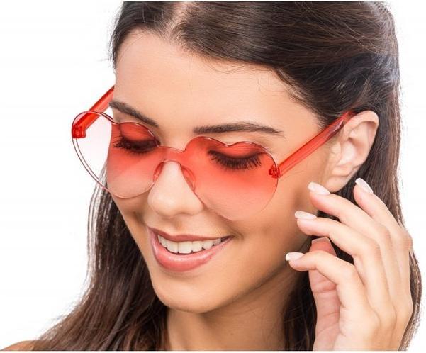 Produktbild Chaks Herz Brille: Rot