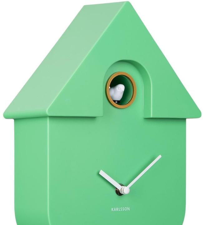 Immagine prodotto Karlsson - Wandklok - Koekoeksklok - Cuckoo Klok - Fel Groen