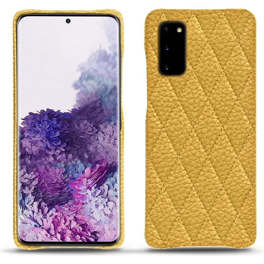 Thumbnail - Noreve Lederschutzhülle (Samsung Galaxy S20), Smartphone Hülle, Orange