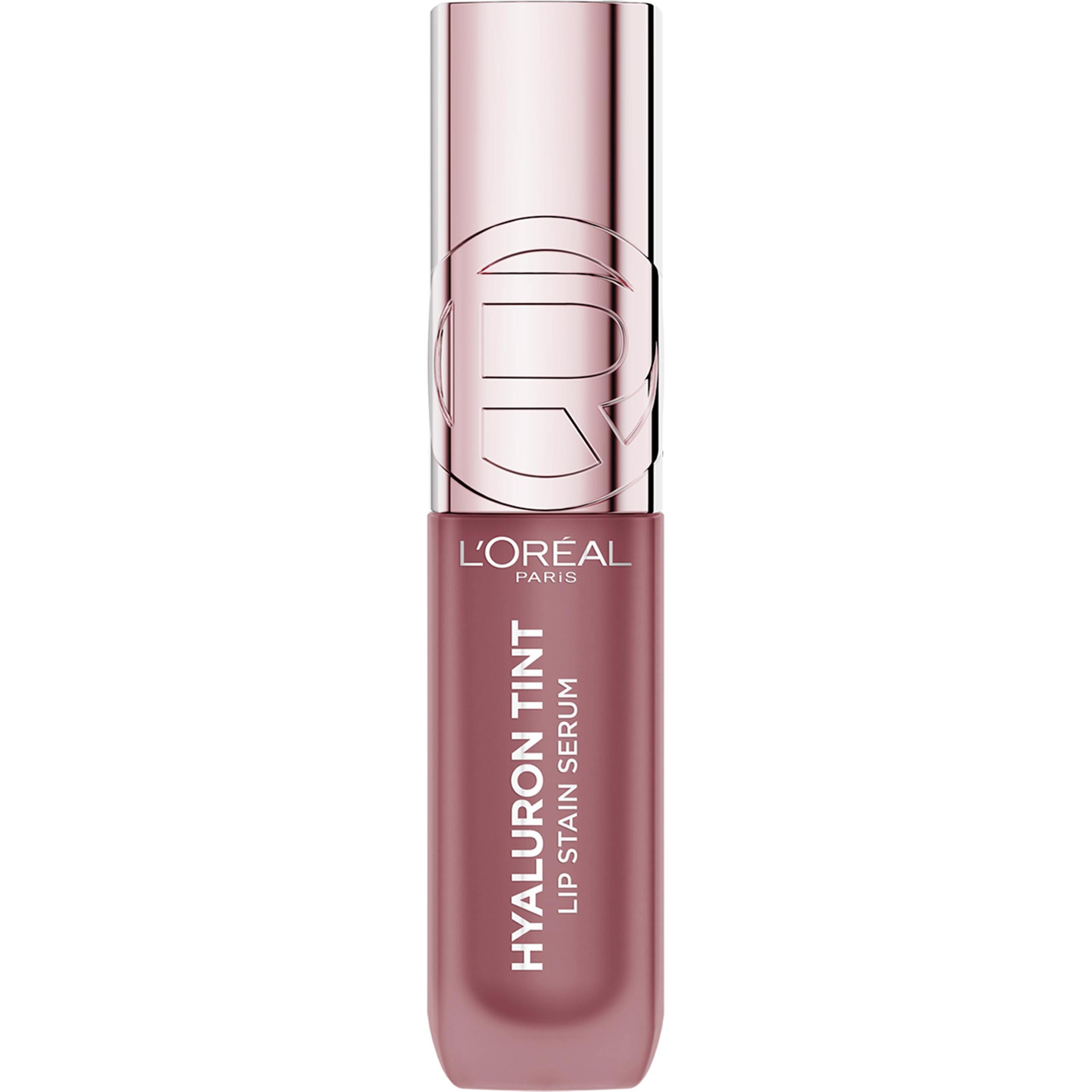 L'oréal Paris Braun Lippenstift + Lipgloss, Hyaluron Tint (635 Worth It Medium)