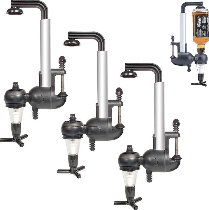 Produktbild Infactory 3er-Set Flaschenhalter mit Portionierer (Dosierer + Ausgiesser)