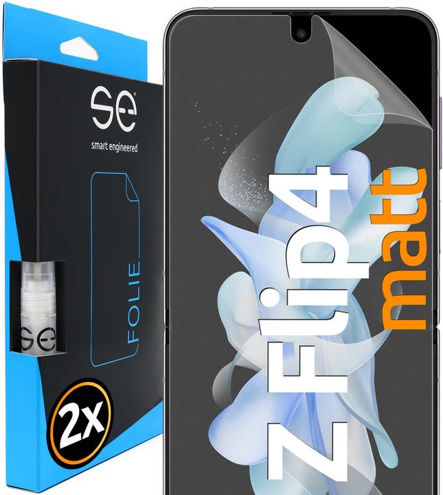 Immagine prodotto Smart Engineered Pellicola protettiva 3D opaca Samsung Galaxy Z Flip 4 (2 Pezzo/i, Samsung Galaxy Z Flip4)
