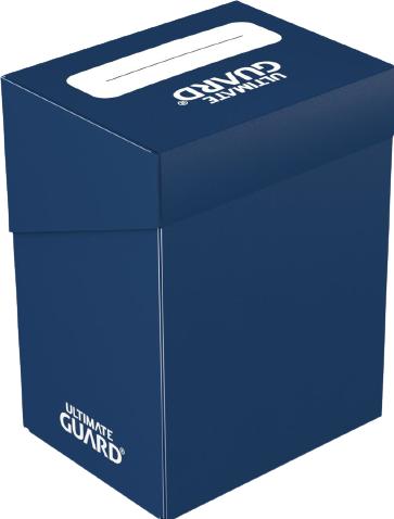 Actual product image Ultimate Guard UGD010255 - Deck Case - for 80+ Cards, Standardsize, blue