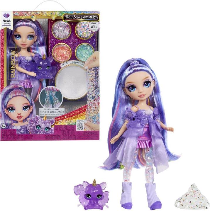 Actual product image Rainbow High Regenbogen Schimmers + Schleim Violet