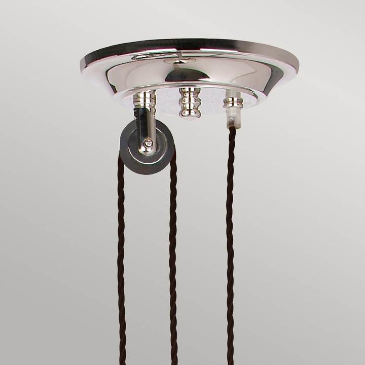 Produktbild Elstead Lighting Provence Hängeleuchte E27 Up+Down Poliertes Nickel (E27)