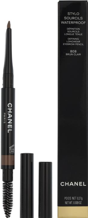 Actual product image Chanel Stylo Sourcils Waterproof No.808 (808 Brun Clair)