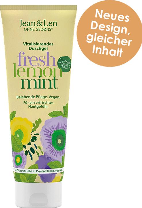 Produktbild Jean & Len Vitalisierendes Duschgel Zitronenverbene/Minze (250 ml)