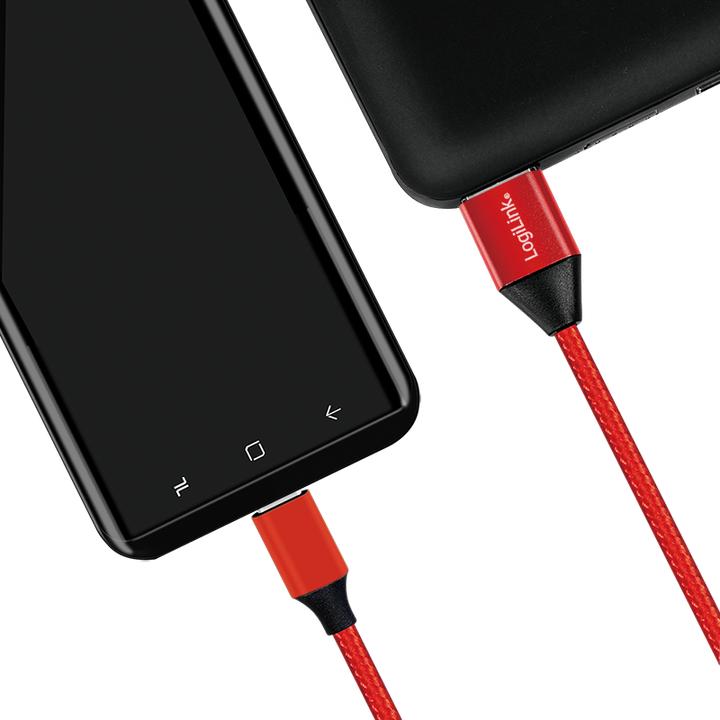 Productafbeelding LogiLink USB-kabel (1 m, USB 2.0, 5 W)