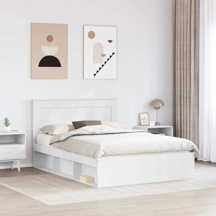Image du produit vidaXL Moderner Bettrahmen (140 x 190 cm)