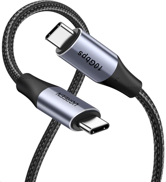 Produktbild Ugreen USB C – USB C (1 m, USB 3.2 Gen 2, 100 W)