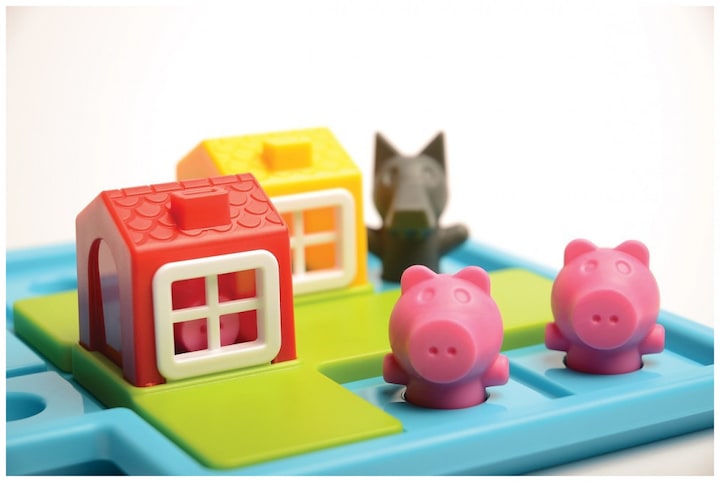 Immagine prodotto Smart Games Puzzle game Three Little Piggies - Deluxe (Inglese, Tedesco, Francese, Italiano, Multilingue)