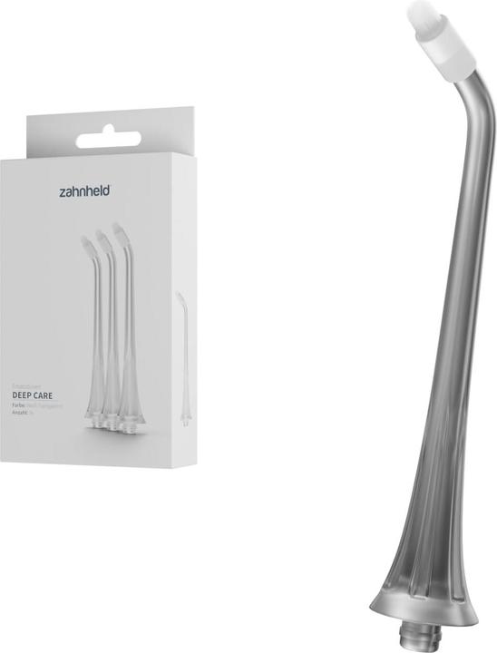 Produktbild Zahnheld Ersatzdüse Deep Care 3x Weiss (Mundduschenaufsätze)