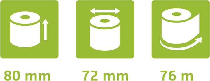 Produktbild Exacompta Thermorolle für Registrier- und Computerkassen