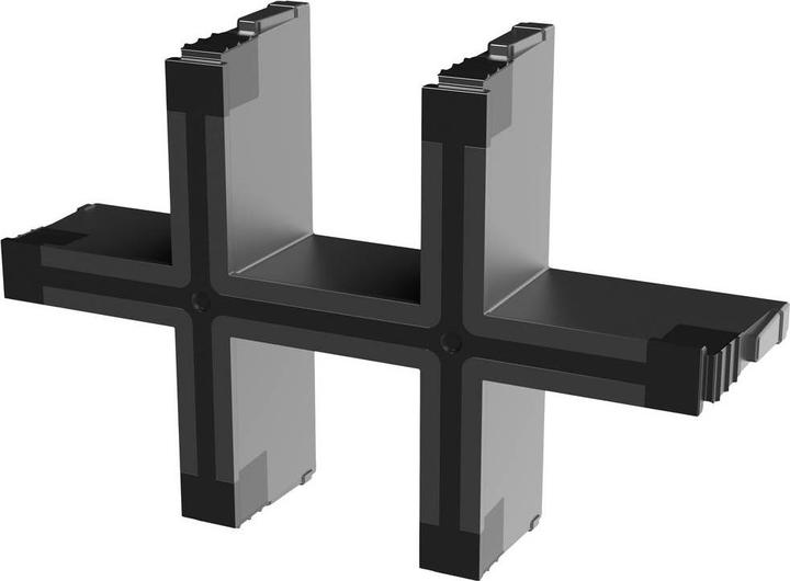 Produktbild Conta-Clip KDS-Inlay 6 BK Kabeldurchführung Polyamid 6.6 Schwarz 5 St. (Kabeldurchlass, 7 cm)