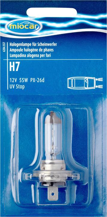 Produktbild Miocar Halogenlampe H7 (H7)