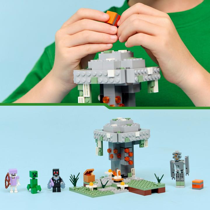 Actual product image LEGO Blasser Garten (LEGO Minecraft)