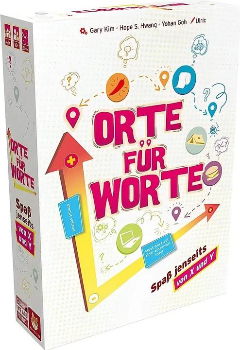 Produktbild Gigamic Orte für Worte (Deutsch, 4 - 14 Spieler)
