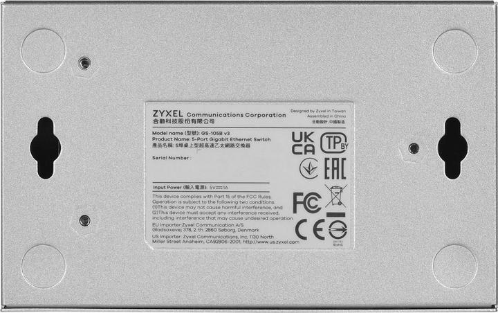 Image du produit Zyxel GS-105B v3 (5 Ports)