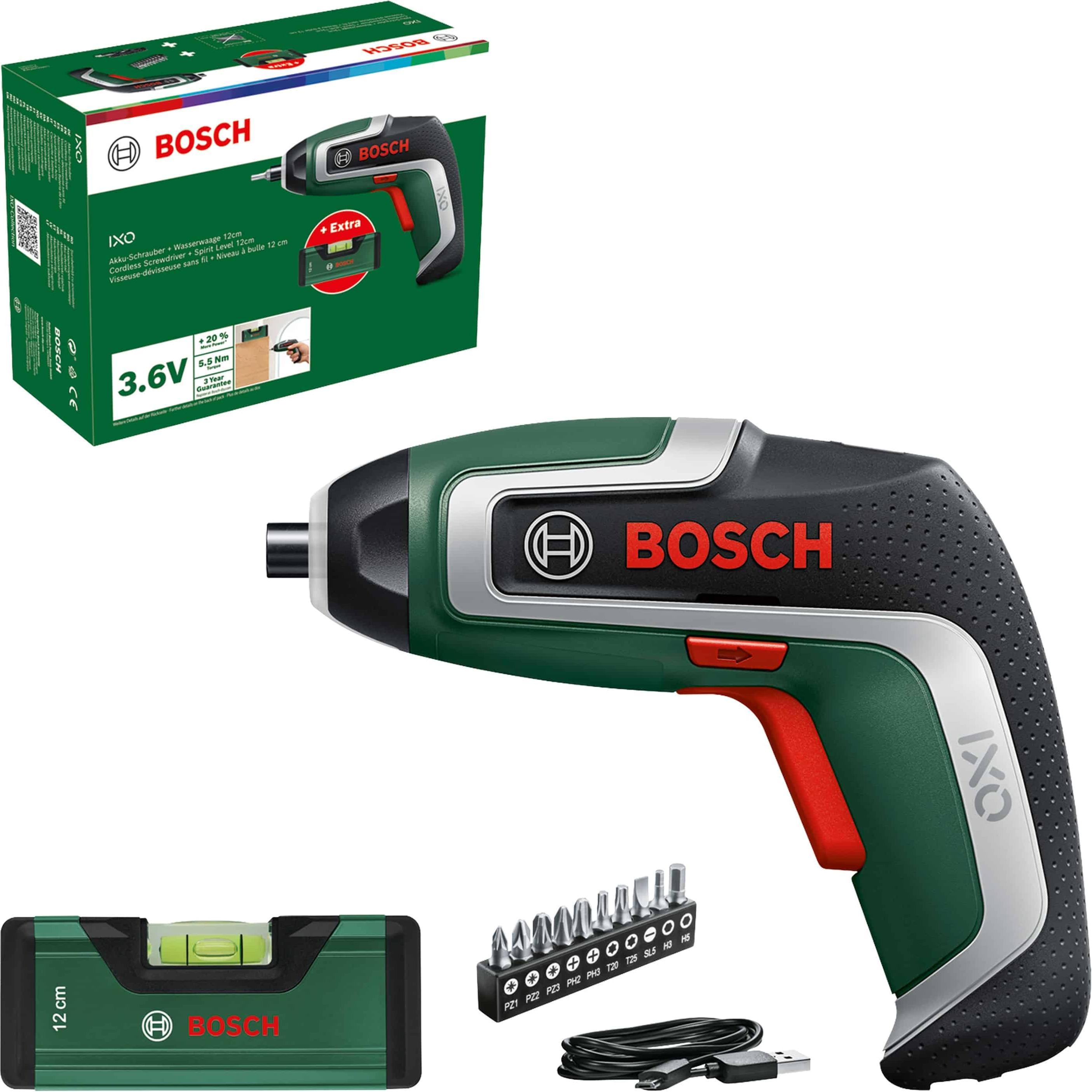 Bosch Home & Garden, Bohrmaschine + Akkuschrauber, IXO 7 (Akkubetrieb)
