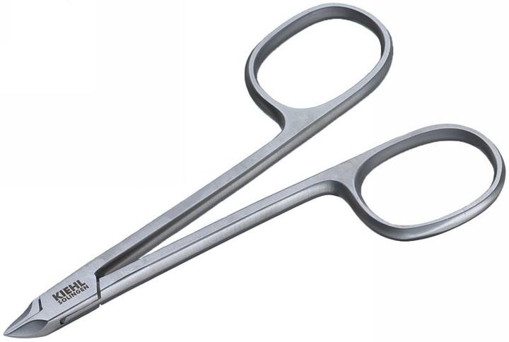 Produktbild Kiehl Mini Nagelzange abgeschrägte Spitze/Diabetiker silber 10cm, abgeschrägte Spitze