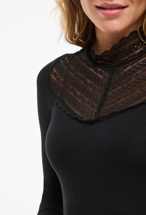 Immagine prodotto Vila VISIA Spitzen Oberteil mit langen Ärmeln (M)