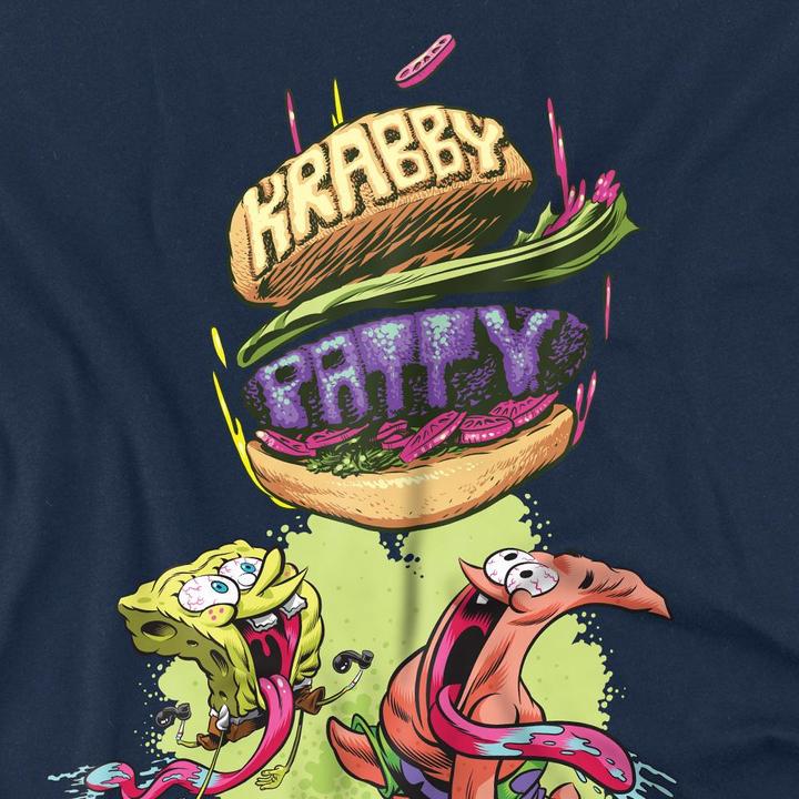 Image du produit Spongebob Squarepants - T-shirt KRABBY PATTY FROM THE SKY - Homme (L)