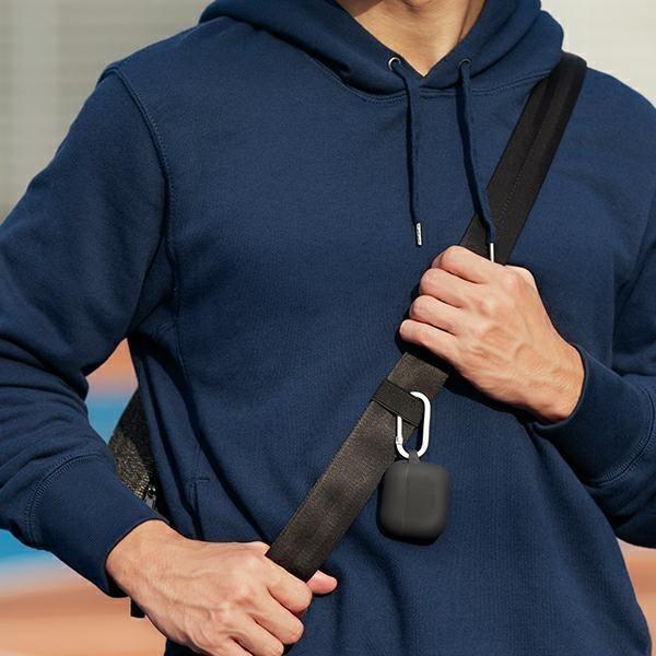 Productafbeelding Uniq Uniek etui Vencer AirPods 3 gen. Siliconen grijs (Hoofdtelefoon hoes)