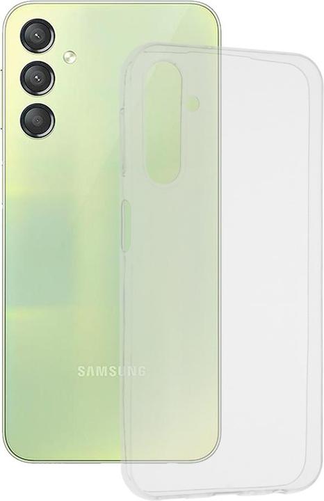 Actual product image Techsuit - Clear Silicone - Samsung Galaxy A24 - Transparent (Samsung Galaxy A24)