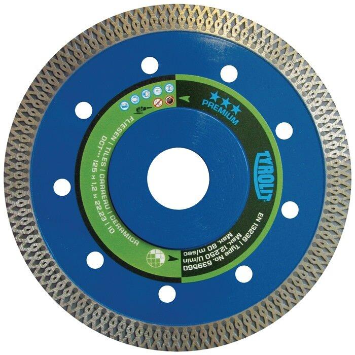 Tyrolit, Sägeblatt, Tischsägeblatt DCT Ø 230 mm Bohrung 35 mm DCT 1,6 mm 10,0 mm