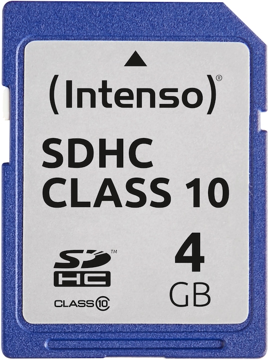 Produktbild Intenso SDHC Card 4GB Class 10 (4 GB, SDHC, U1)