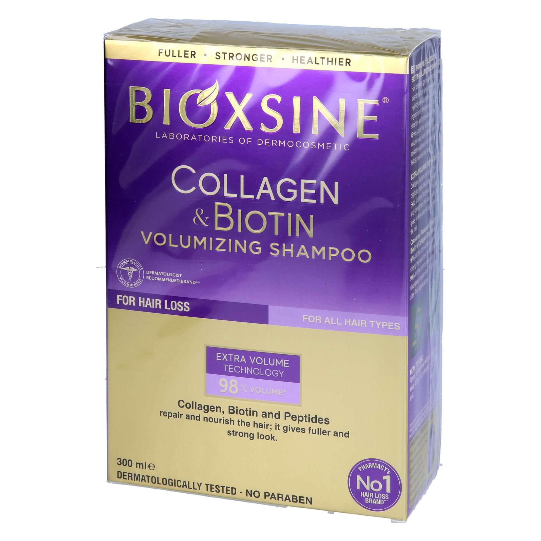 Biota, Shampoo + Conditioner, Bioxsine Volume Shampoo Tegen Haaruitval, 300 Ml Sha (300 ml)