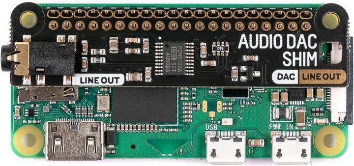 Actual product image Berrybase Audio DAC SHIM