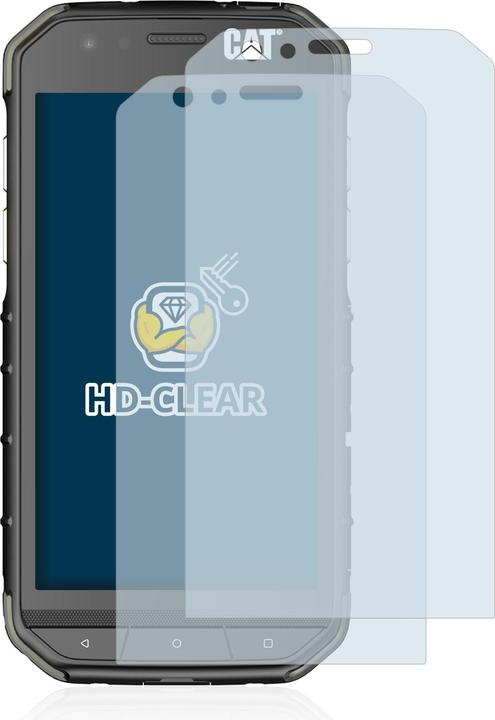 Actual product image BROTECT Screen Protector Clear (2 Piece, CAT S31)