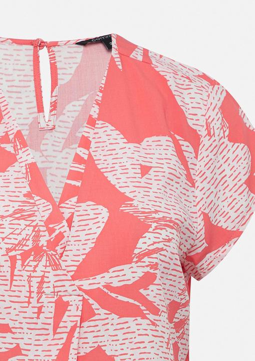 Immagine prodotto Comma Bluse Kurzarmbluse mit V-Ausschnitt und All-over-Print (36)