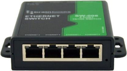 Actual product image Brainboxes 8 Port Unmanaged Ethernet (8 ports)