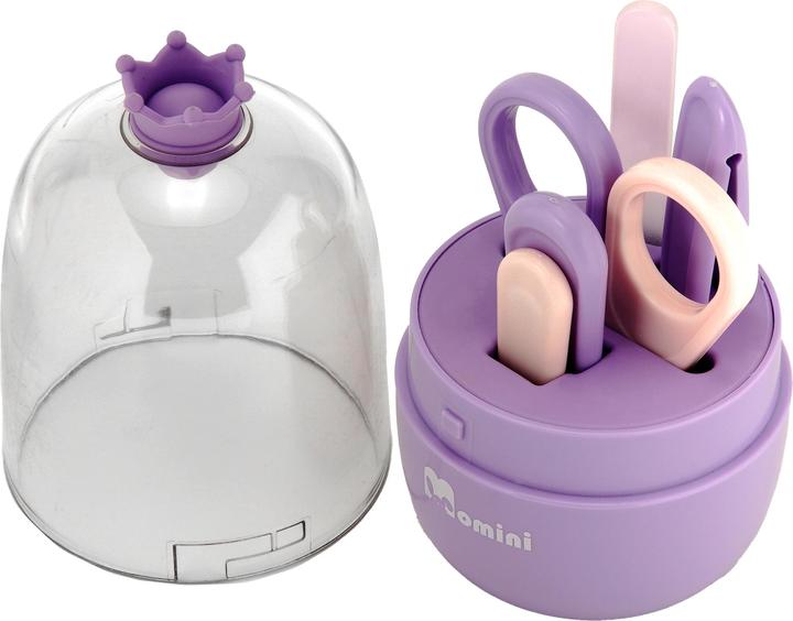Image du produit Momini Kit manucure bébé 4 en 1 Lilas