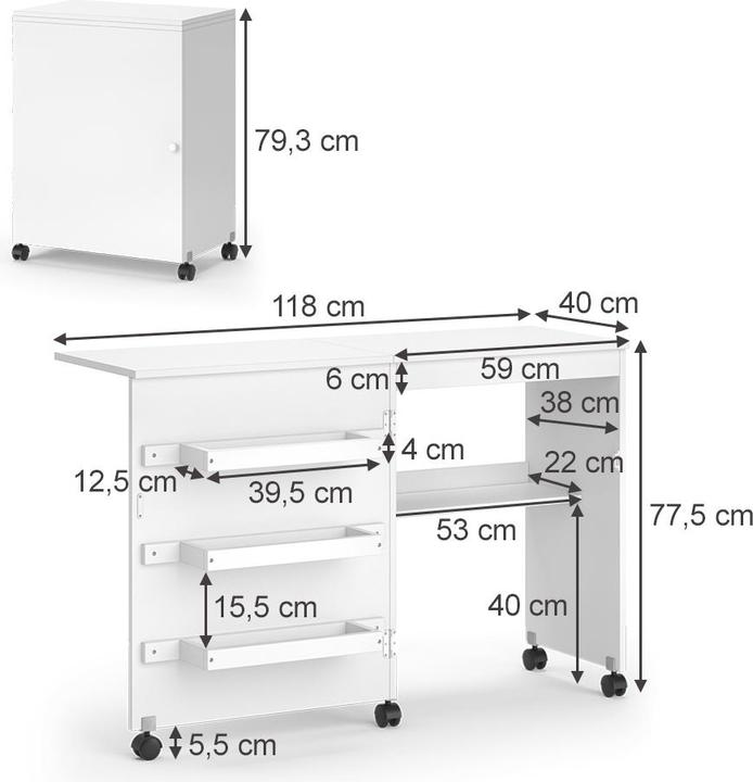 Produktbild Vicco Carmen