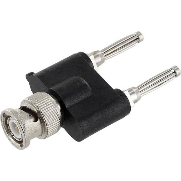 Thumbnail - Telegärtner Messadapter ( BNC-Stecker, Elektronikkabel + Stecker, Schwarz, Silber