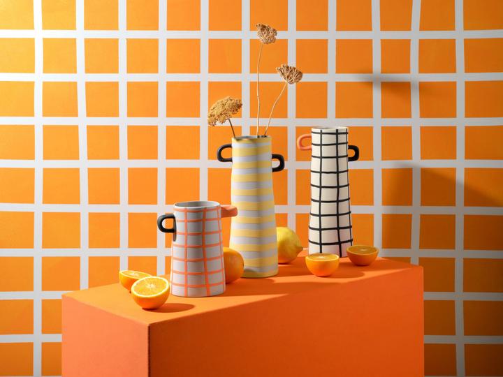 Produktbild ASA Selection rayu Vase kariert 28cm (1x)