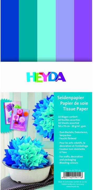 Actual product image Heyda Tissue paper (20 g/m², 10 x)