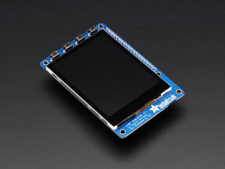 Immagine prodotto Adafruit PiTFT Plus 320x240 2,8" TFT Touch Assemblato (Display)