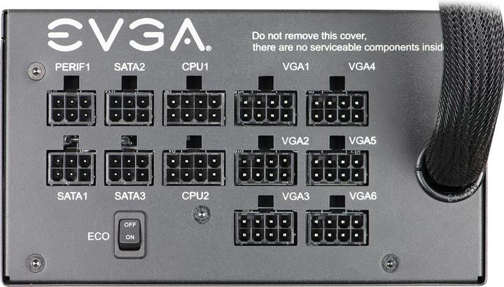 Actual product image EVGA Power supply 1000 GQ 1000 W, 80 PLUS Gold, fully modular (1000 W)