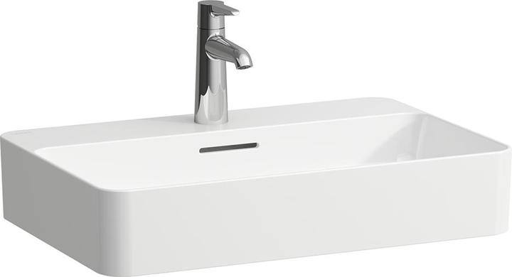 Image du produit Laufen VAL vasque, 3 trous pour robinet, avec trop-plein, 600x400mm, H812285 (400 mm, 600 mm)