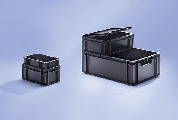 Actual product image Häner ESD stacking container