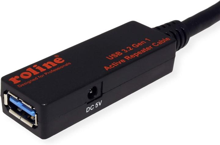 Image du produit Roline USB3.2 Gen1 Act. Câble de répéteur (15 m, USB 3.0)