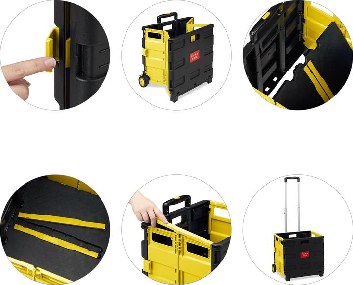 Image du produit Relaxdays Chariot courses