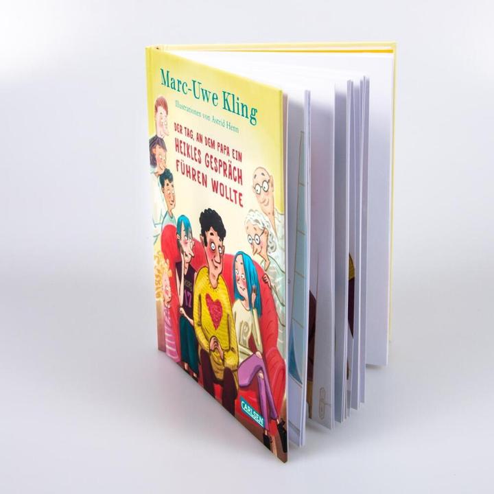 Image du produit Der Tag, an dem Papa ein heikles Gespräch führen wollte (Allemand, Marc-Uwe Kling, Astrid Henn, 2021)