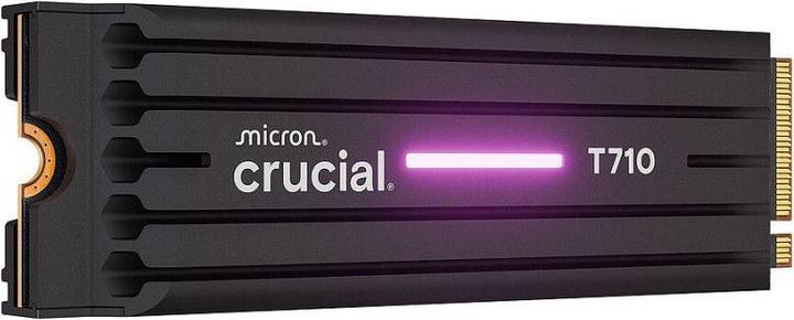 Produktbild Crucial 2 TB SSD T710 3D-NAND NVMe PCIe M2 Gen5 Heatsink (2000 GB, M.2 2280)