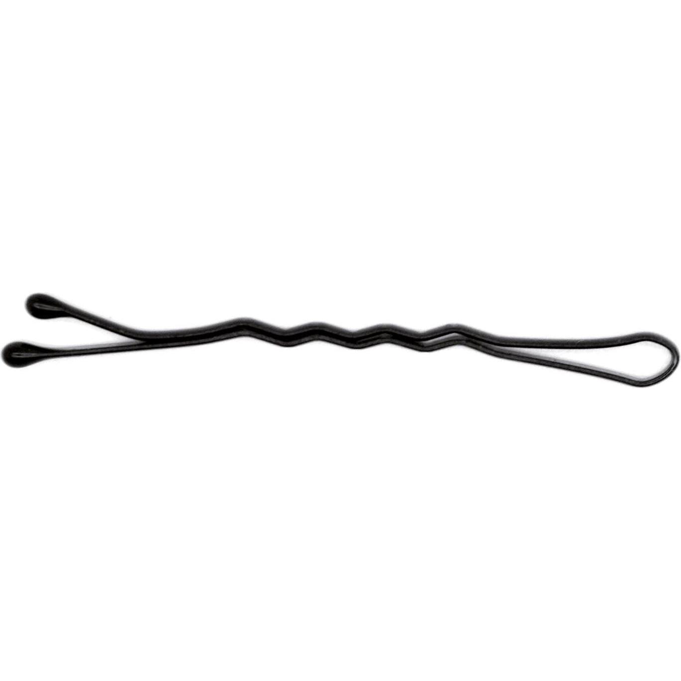 Caso, Haarklammer + Haarclips, Eurostil Cabello Caja De Clips Doble Onda Negro Negro 24un